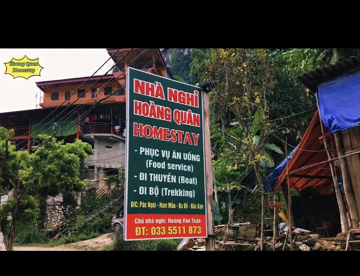 Hoang Quan Homestay Ba Be Eksteriør bilde